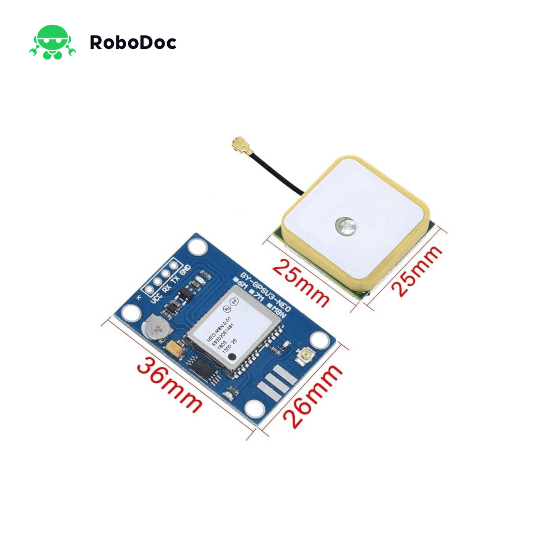 GPS Module GY-GPSV3 NEO-8M with Ceramic Active Antenna