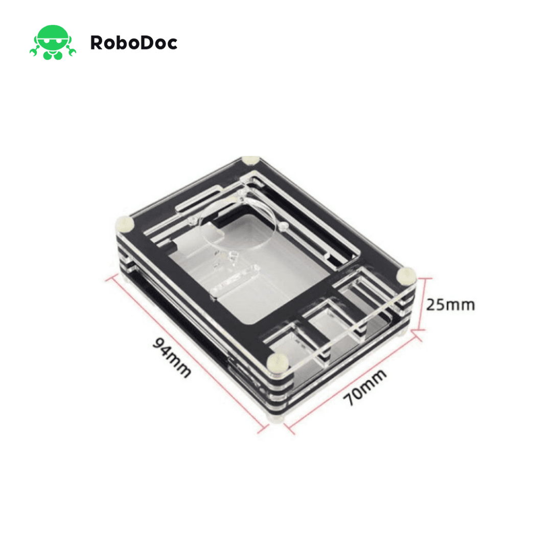 Acrylic Case for Raspberry Pi 4 Model B