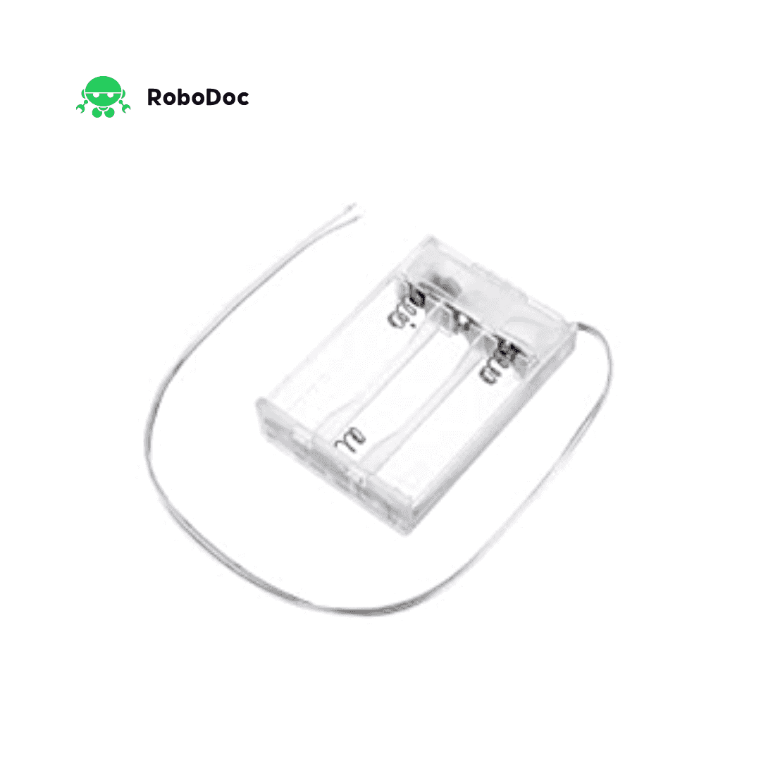 1.5V Battery Holder with On/Off Switch (Three Cell)