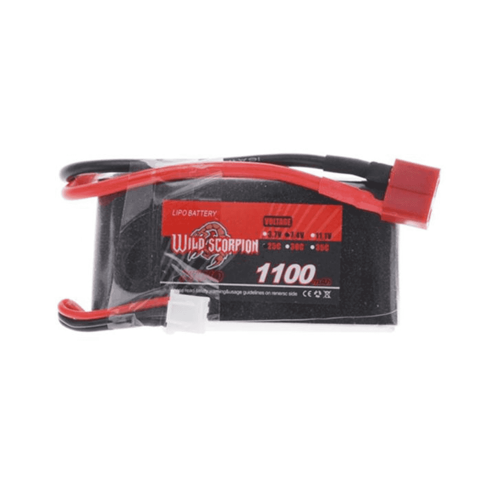 Wild Scorpion 7.4V 1100mAh Li-Po Battery