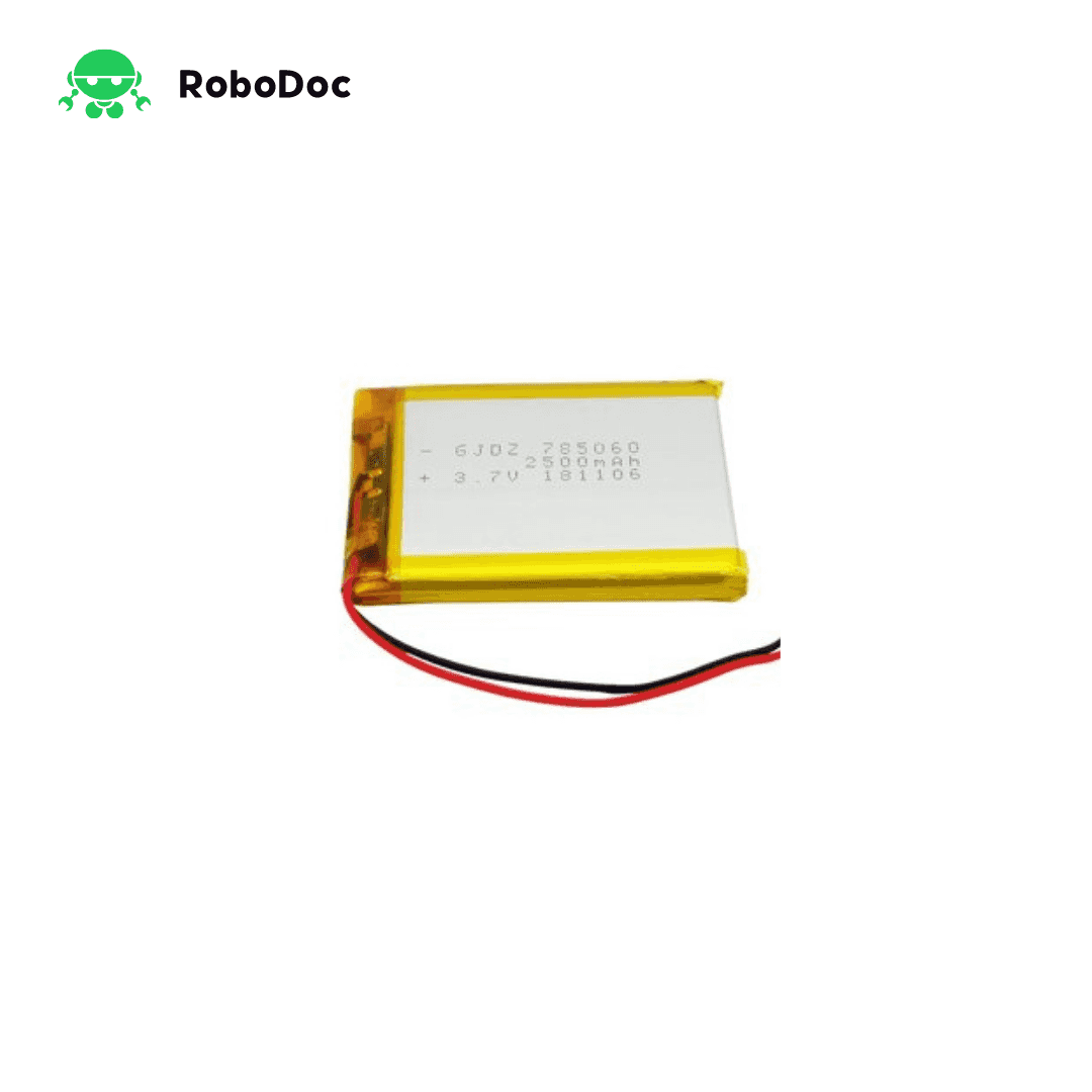 3.7V Lithium Polymer Battery (2000mAh)