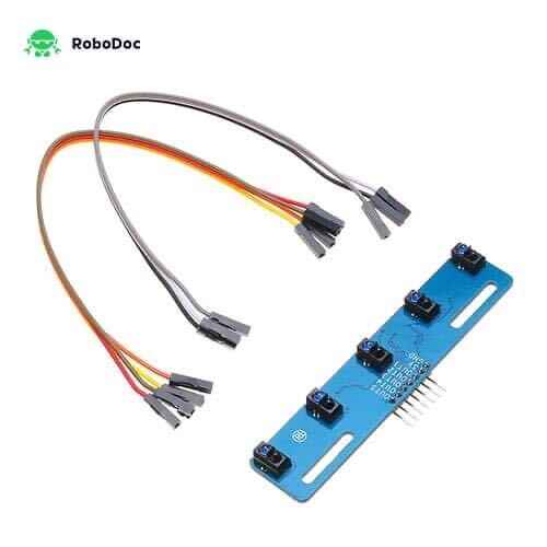 5 Channel Infrared Reflective PIR Sensor Module