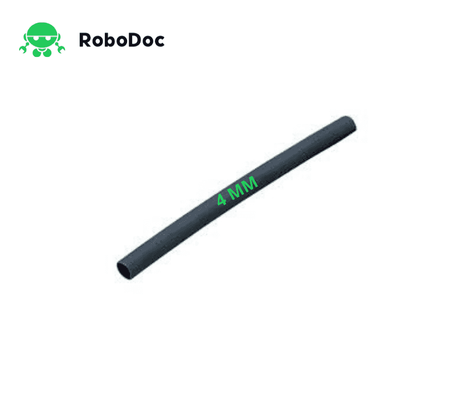 Heat Shrink Tube 4mm Width 1Feet Length