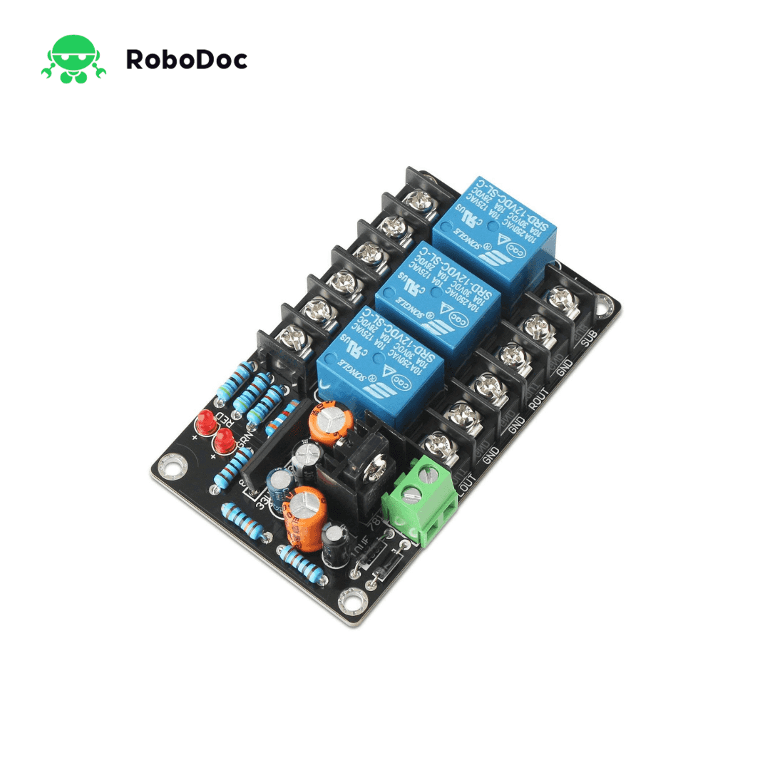 300W Digital Amplifier Speaker Protection Board 2.1 Channel Relay Speaker Module