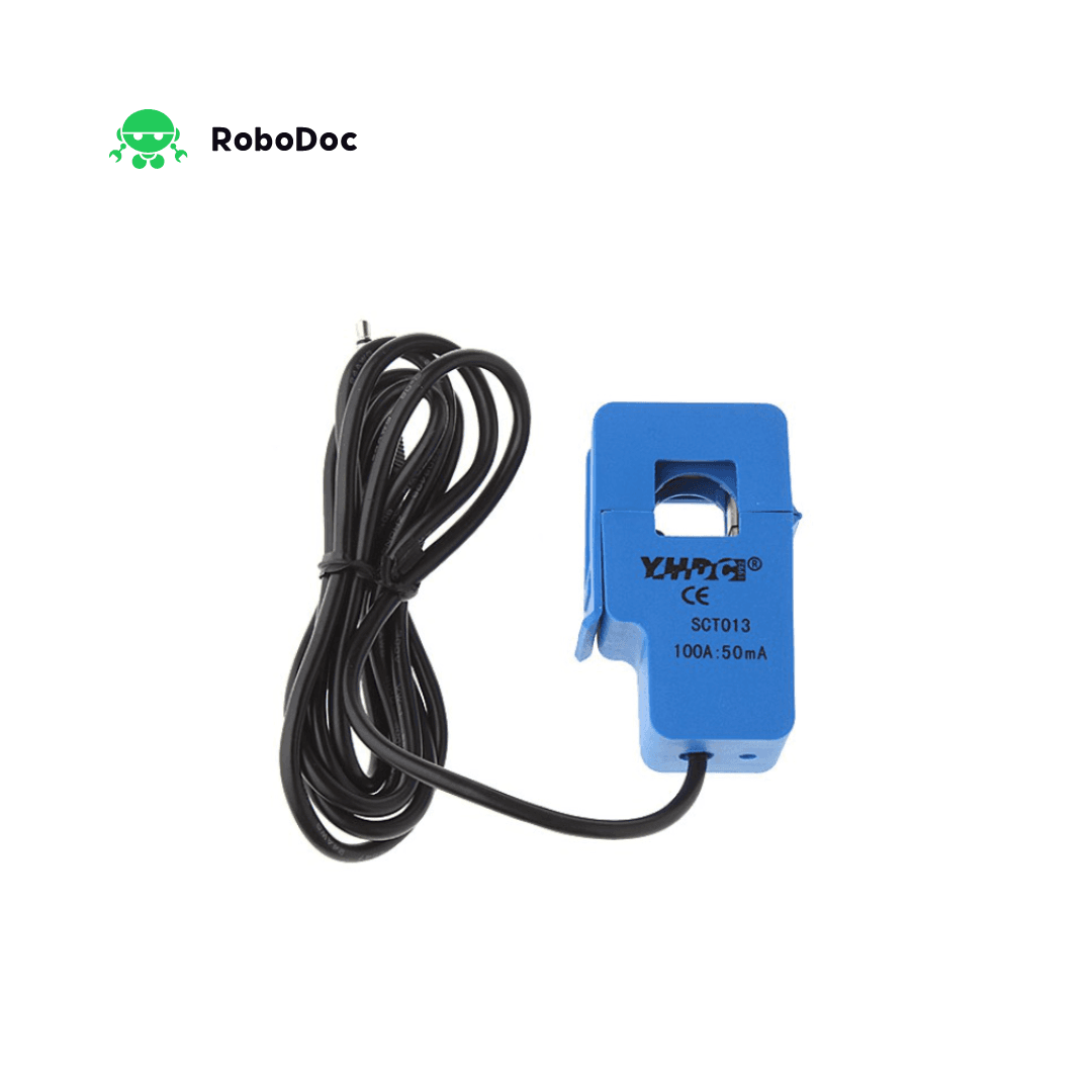 Non-invasive AC Current Sensor Split Core Current Transformer SCT-013-000 100A