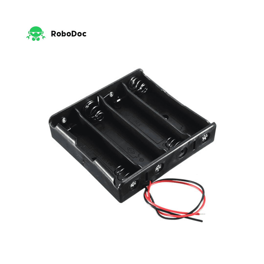 3.7V Battery Holder (Four Cell)
