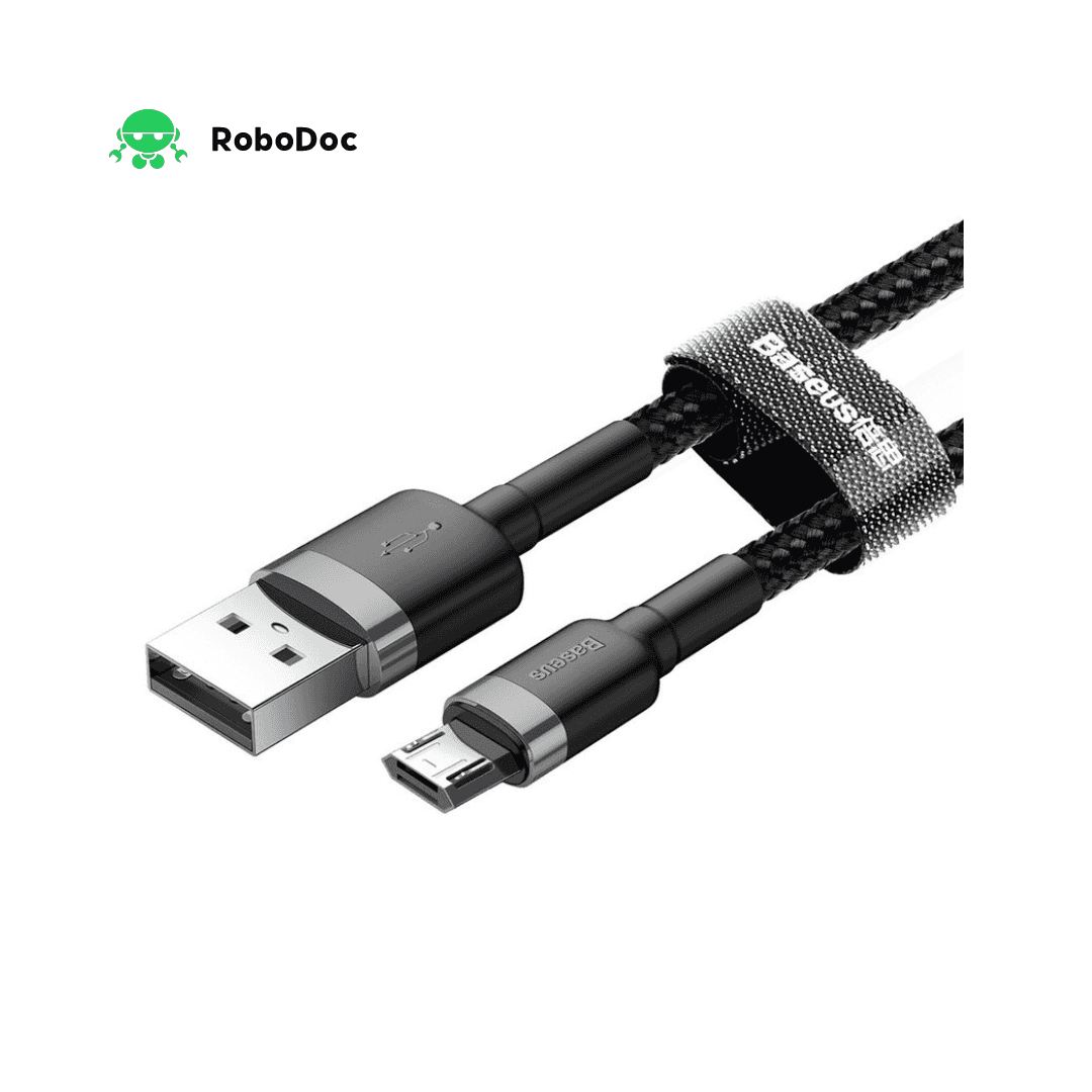 Baseus Fast Charging Micro-B USB Premium Cable for ESP8266 and ESP32