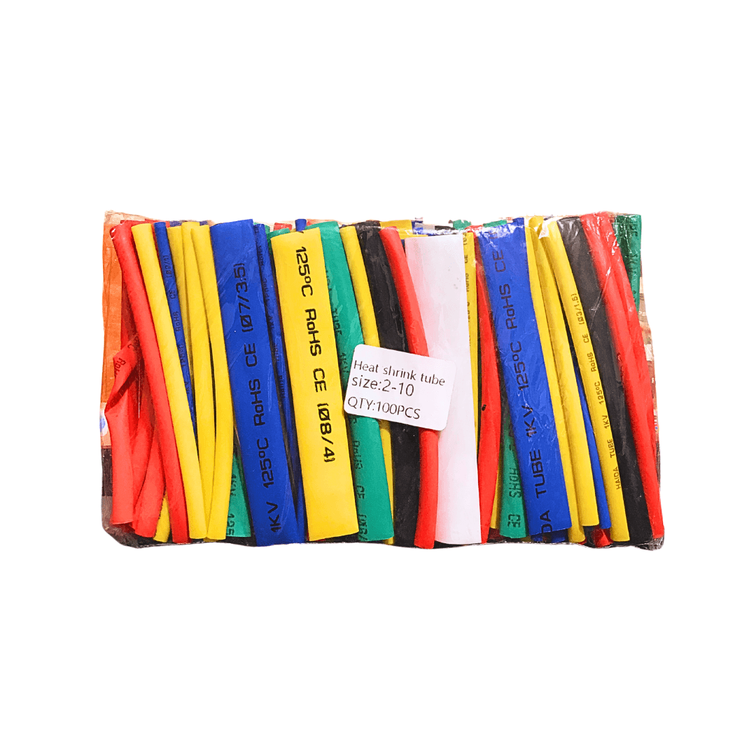 Heat Shrink Tube 100 Pieces Set (2-10)