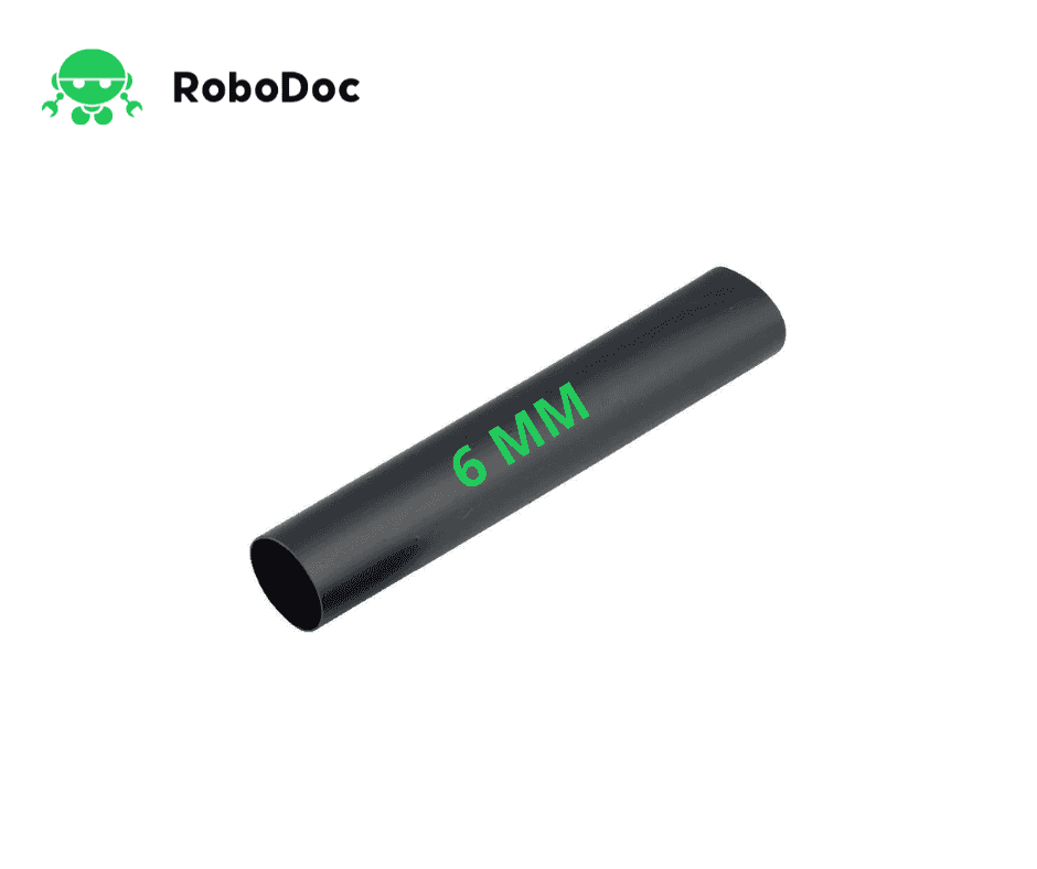 Heat Shrink Tube 6mm Width 1Feet Length