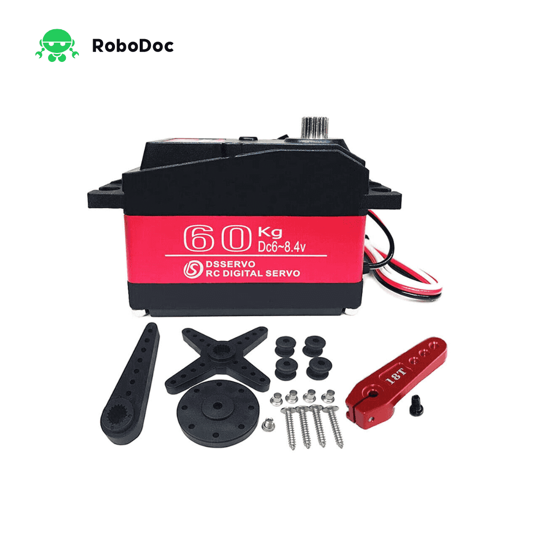 DS5160 SSG 60Kg  DC 6 - 8.4V Waterproof Digital Servo Motor