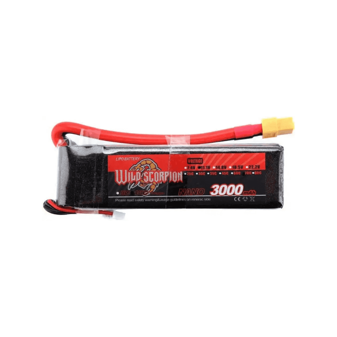 Wild Scorpion 11.1V 3000mAh Li-Po Battery