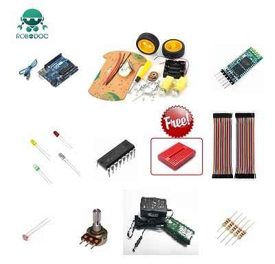 Basic Robotics Kits Package (with Rechargeable Battery)