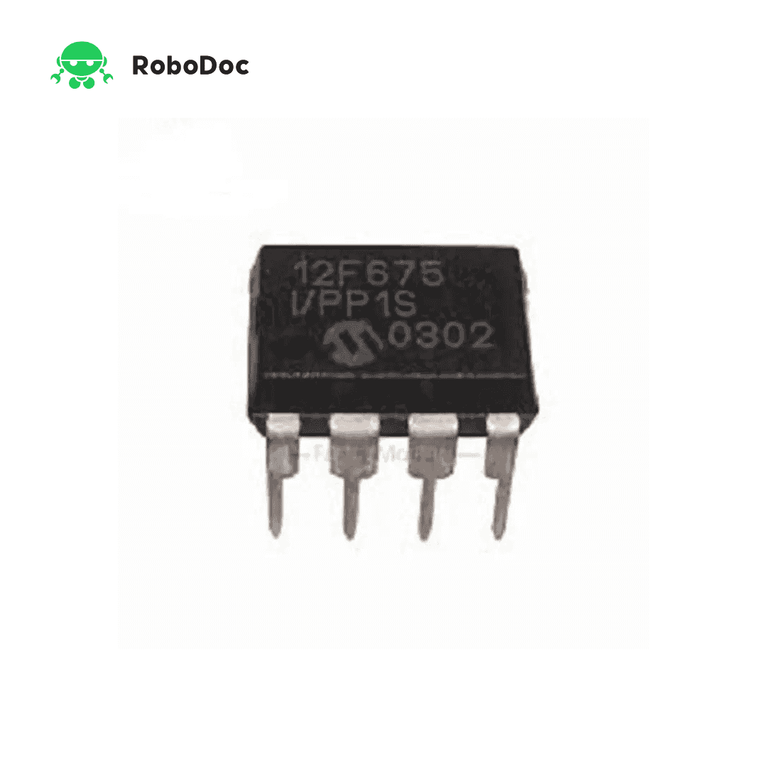 PIC 12F675 Microcontroller IC