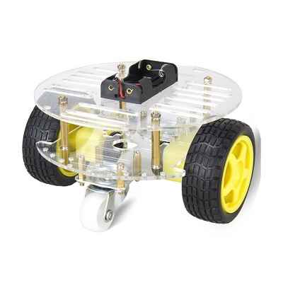 Robot Car Chassis 2WD (Round Set)