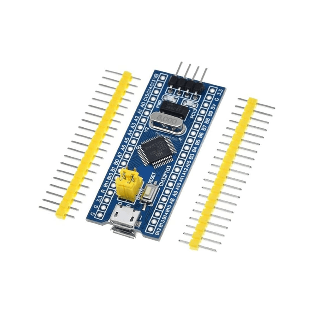 STM32F103C8T6 ARM STM32 Minimum System Development Board Module for CH32F103C8T6, Mirco-USB Interface