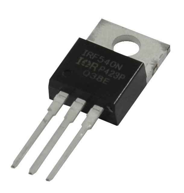 IR F540 (N-channel power mosfet)