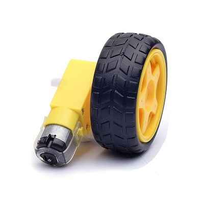 DC Gear Motor and Wheel
