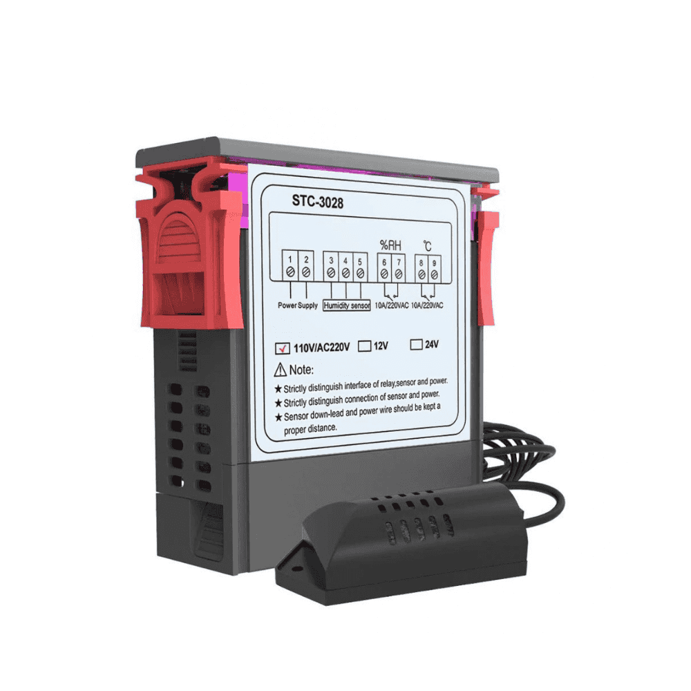 STC3028 Controller Sensor STC-3028 Sensor Dual Digital Display